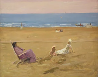 Sur la plage