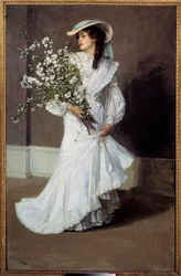 Printemps. Allégorie du printemps : portrait d
