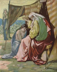 Isaac bénissant Jacob