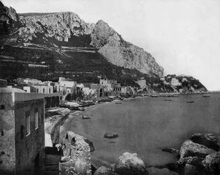Capri, Italie, vers 1890