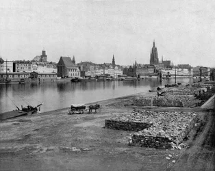 Francfort-sur-le-Main en Allemagne, vers 1900