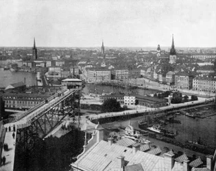 Stockholm, Suède, vers 1890