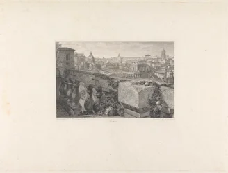 Rome, depuis les jardins Farnese