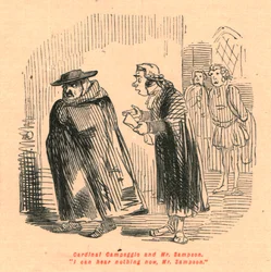 Cardinal Campeggio et M. Sampson. Je n