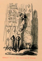 Édouard III le matin de Cressy, vers 1860