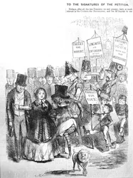 À quoi aurait pu ressembler la procession chartiste, 1848