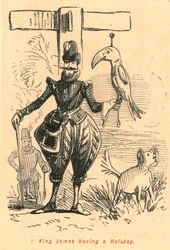Le roi James en vacances, 1897