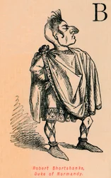 Robert Shortshanks, duc de Normandie, vers 1860