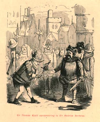 Sir Thomas Wyatt se rendant à Sir Maurice Berkeley, 1897
