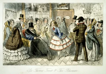 Prendre les eaux à Handley Spa, 1845
