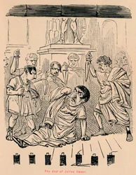 La Fin de Jules César, 1852