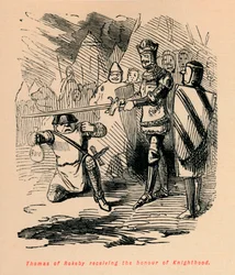 Thomas de Rokeby recevant l