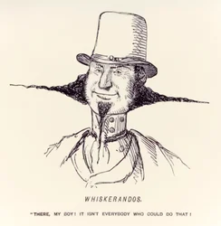 Whiskerandos "Là, mon garçon ! Tout le monde ne pourrait pas faire ça !" publié dans le magazine satirique 