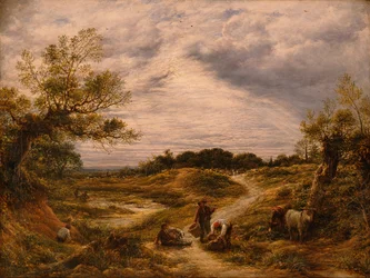 Hampstead Heath, vers 1855-56