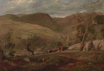 Hanson Toot, Vue sur Dovedale