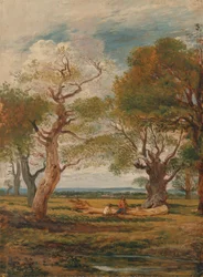 Paysage avec des figures