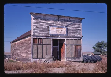 Abandoned Café, Joplin, Montana, États-Unis