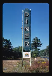 Enseigne de restaurant, Shrewsbury, Massachusetts, États-Unis
