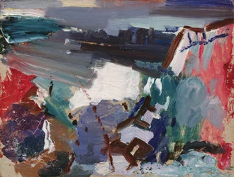 No. 5, Weehawken Series, vers 1910 (huile sur toile)
