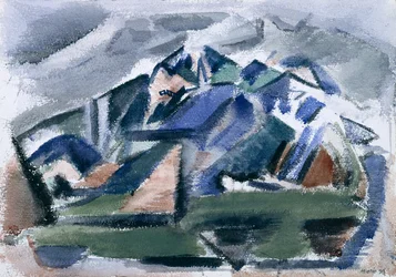 La montagne, Taos, Nouveau Mexique