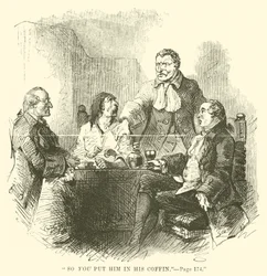 Illustration pour Un conte de deux villes de Charles Dickens