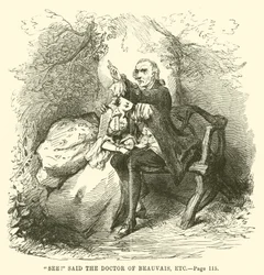 Illustration pour Un conte de deux villes de Charles Dickens