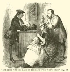 Illustration pour Un conte de deux villes de Charles Dickens
