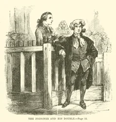 Illustration pour Un conte de deux villes de Charles Dickens
