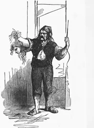 Le tricot terminé, de 