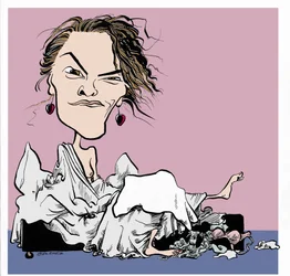 Tracey Emin, caricature
