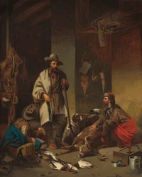 La cabane du trappeur, 1858