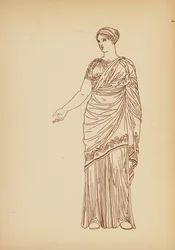 Costume féminin grec ancien