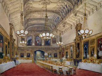 Salle Saint-Georges au château de Windsor