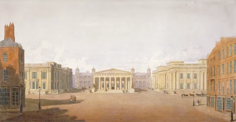 Trafalgar Square, Westminster, Londres, 1828