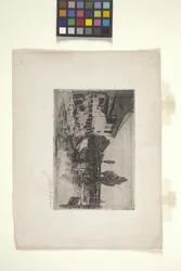 Grange bavaroise et meule de foin