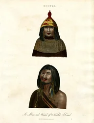 Un homme et une femme de Nootka Sound