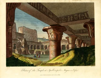 Ruines du temple d