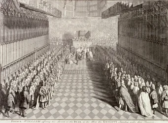 Couronnement de Guillaume III à l