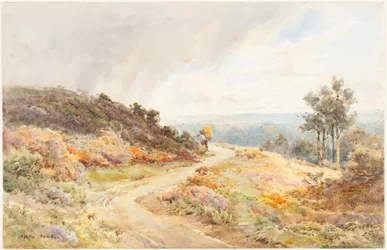 Automne (aquarelle sur graphite sur papier vélin)