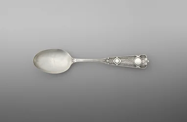 Cuillère à thé (une paire), vers 1860-90 (argent)