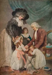Une visite au grand-père, 1788, 1916