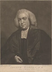 Joseph Warton, maître du Winchester College