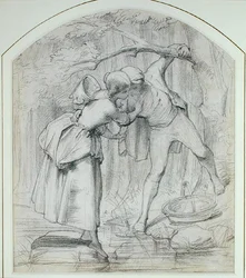 La traversée, vers 1860