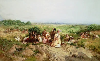 Vue sur Londres depuis Hampstead Heath