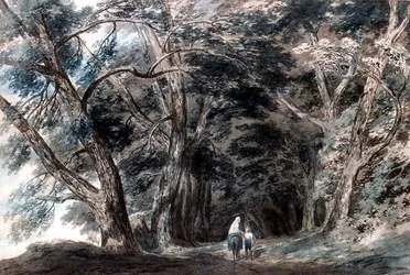 La Galleria di Sopra, au-dessus du lac Albano, Italie