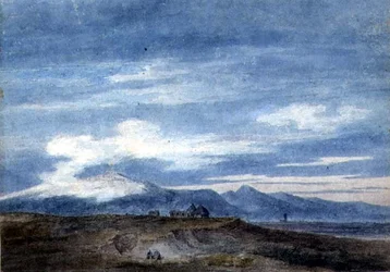 Cabane de berger à la frontière des marais Pontins, entre Valetri et Terracina