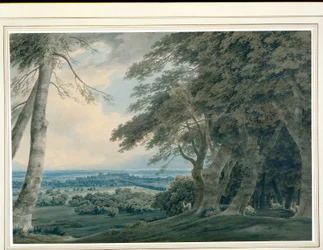 Château de Windsor depuis le sud-ouest, c.1787-99