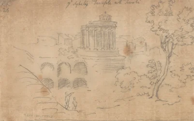 Le temple de la Sibylle à Tivoli