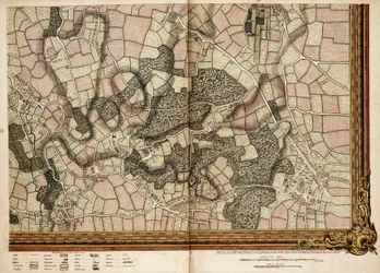 Carte de Mottingham, Bromley et Chislehurst