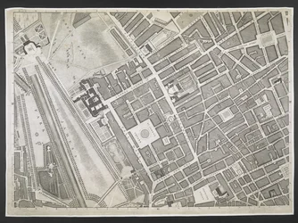Plan de Londres, Piccadilly, St. James